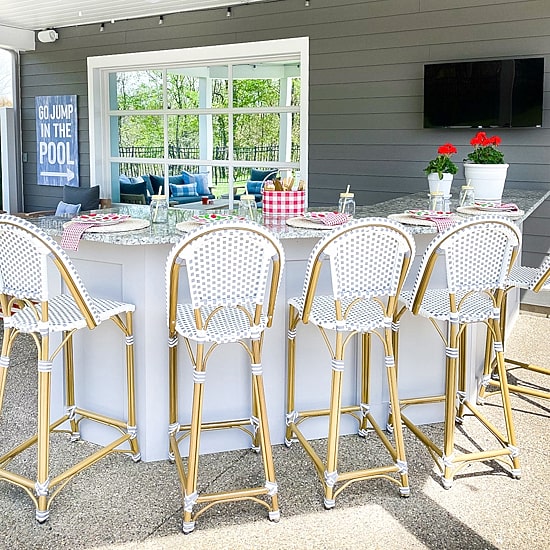 Safavieh Zaid Bar Stool