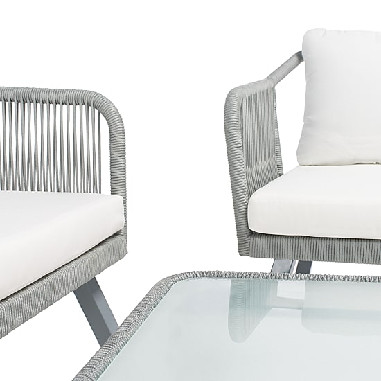 Safavieh Torsla 4-pc. Conversation Set Cushioned