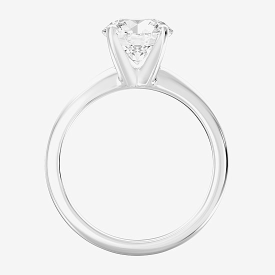 2 CT. Round Lab-Grown (G / SI2) Diamond  Solitaire Engagement Ring in 14K Gold