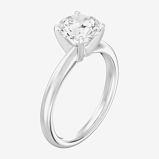 2 CT. Round Lab-Grown (G / SI2) Diamond  Solitaire Engagement Ring in 14K Gold