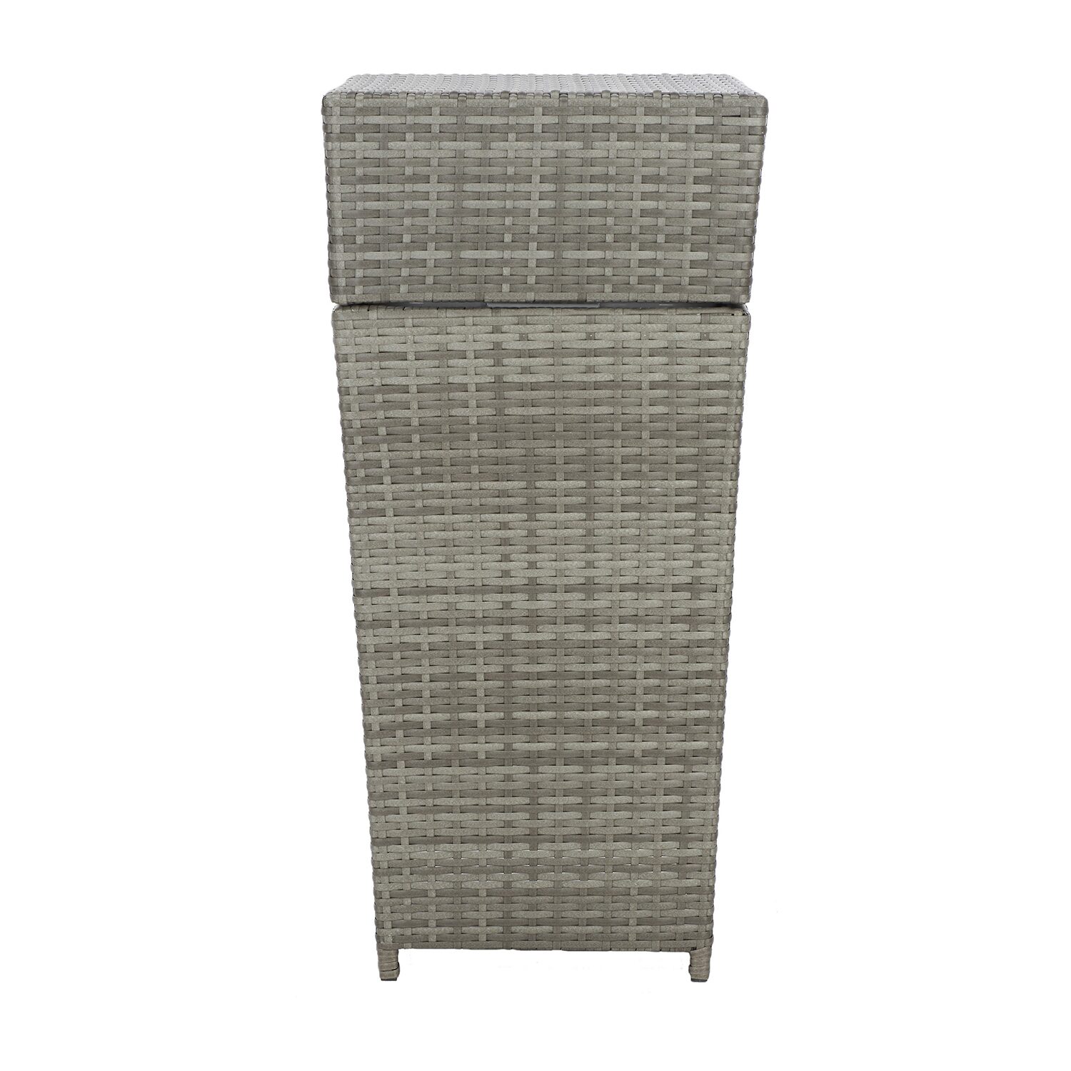 Patio Wicker Trash Cans