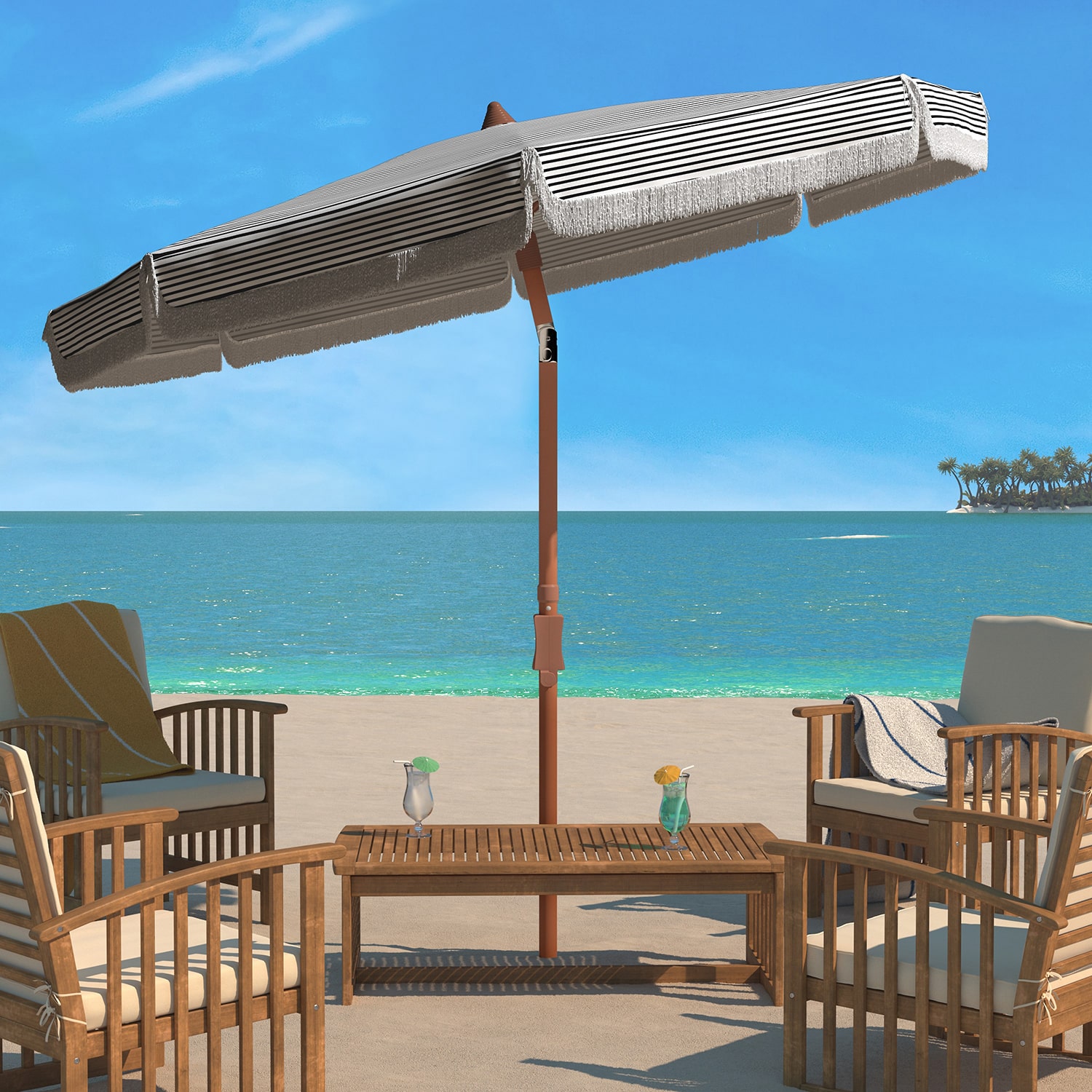 Safavieh Copen Patio Umbrella