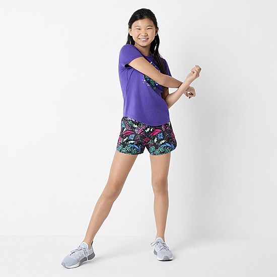 Xersion Little & Big Kid Girls Running Short