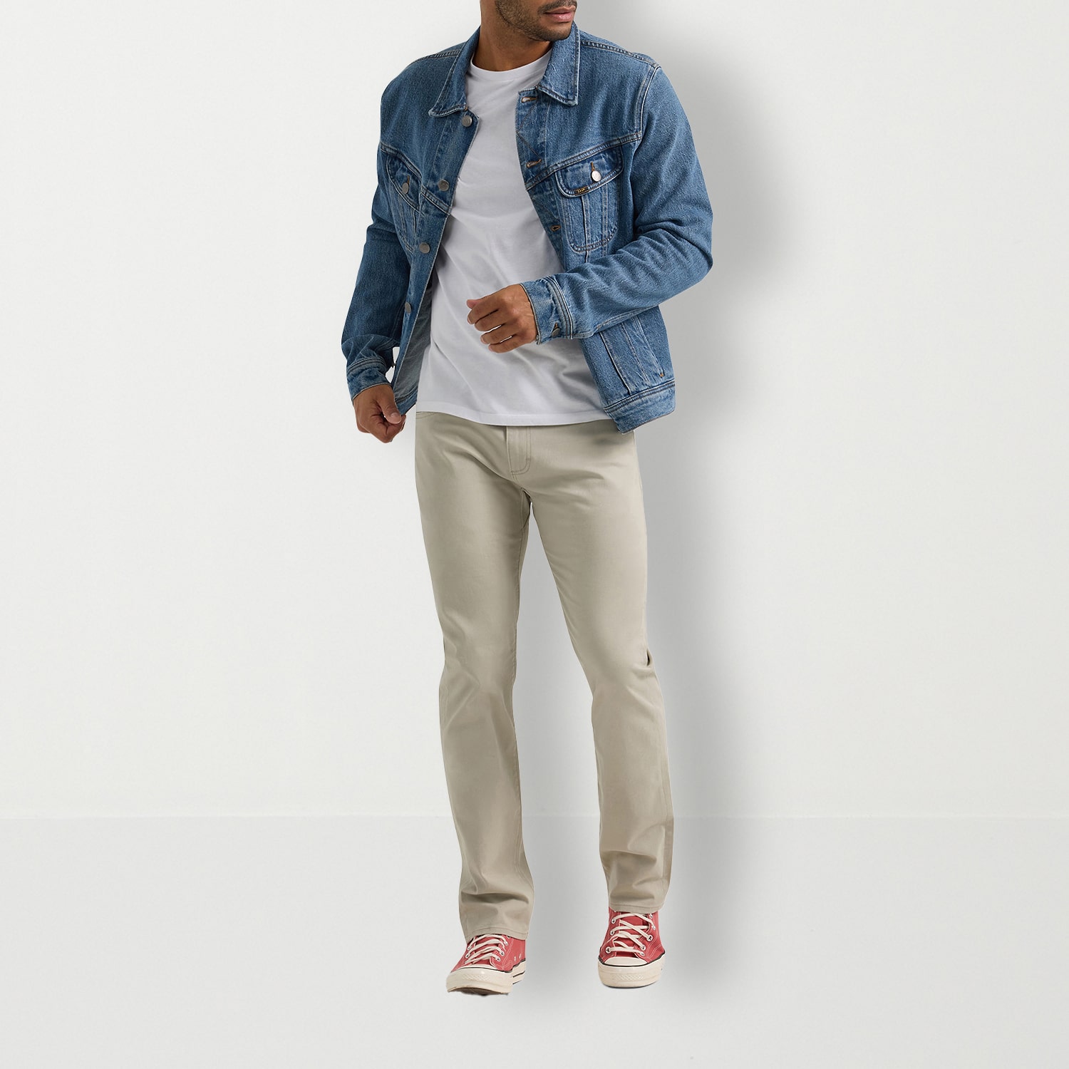 Lee® Mens Extreme Motion Slim Fit Straight Leg Jeans