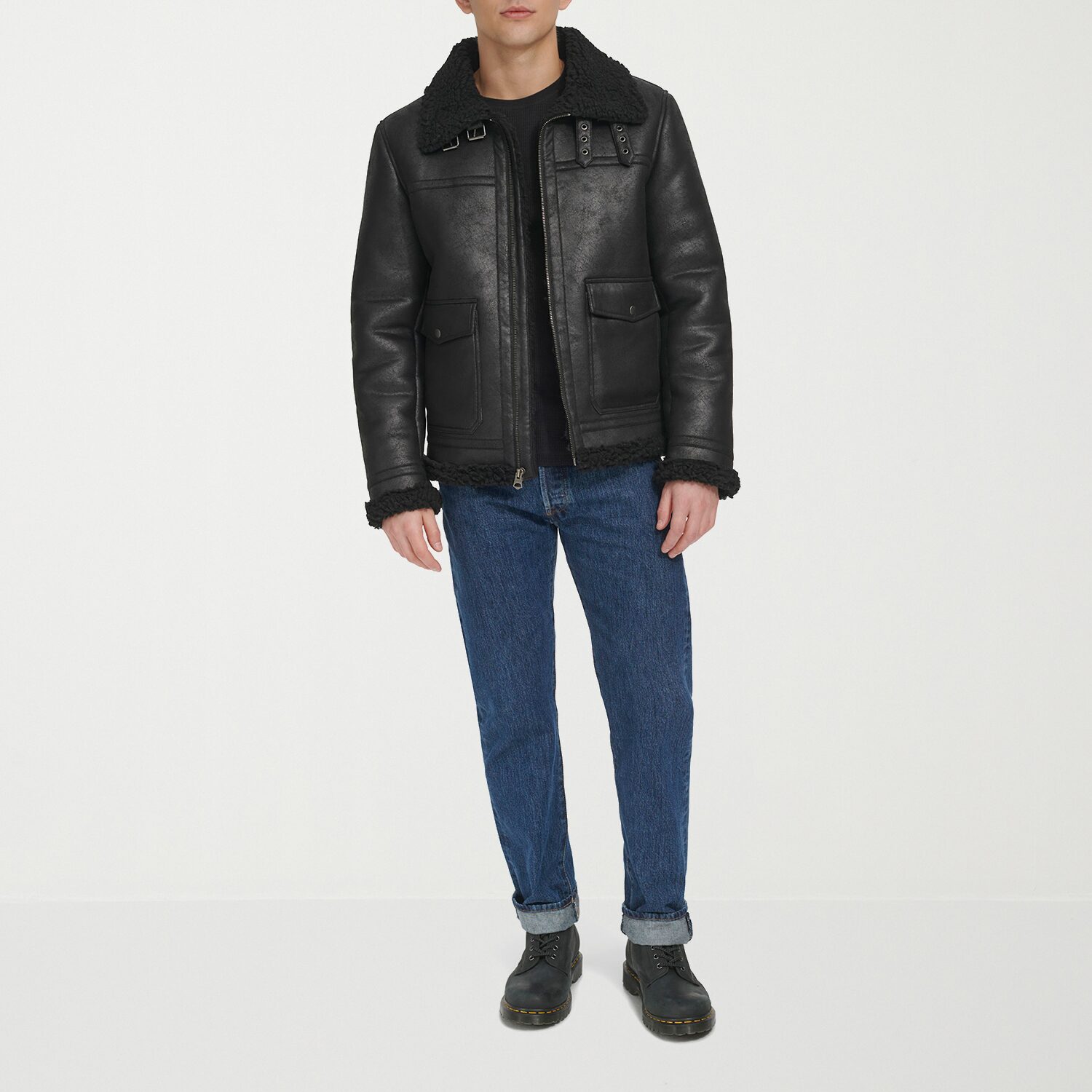 Levi's® Mens Faux Shearling Midweight Jacket