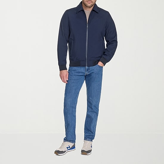 Dockers Mens Water Resistant Midweight Bomber Jacket