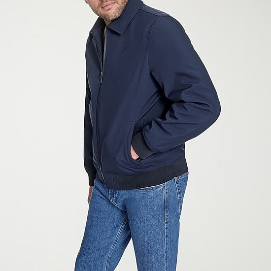 Dockers Mens Water Resistant Midweight Bomber Jacket