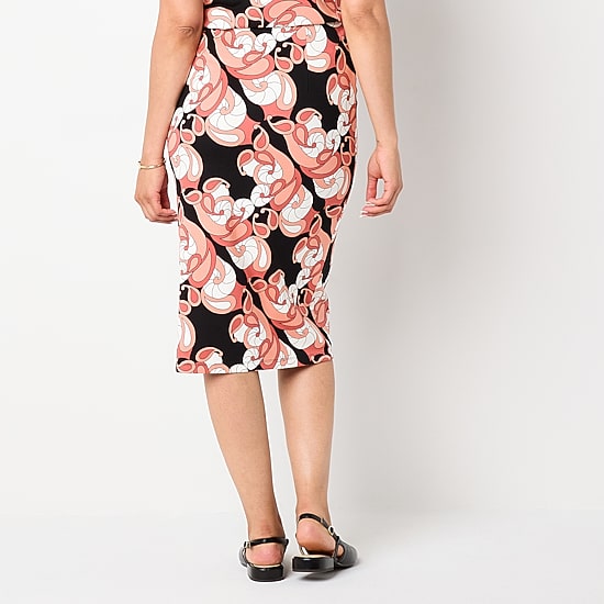 Liz Claiborne Womens Midi Pencil Skirt