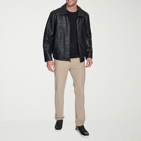Dockers Unisex Adult Faux Leather Midweight Jacket