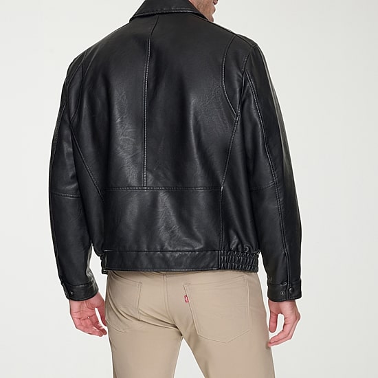 Dockers Unisex Adult Faux Leather Midweight Jacket