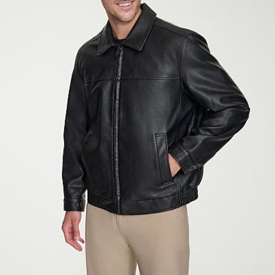 Dockers Unisex Adult Faux Leather Midweight Jacket