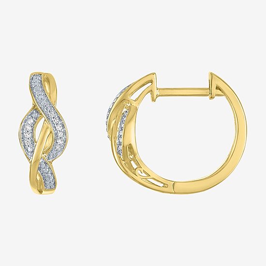 Womens 2-pc. Diamond 14K Gold over SIlver Jewelry Set