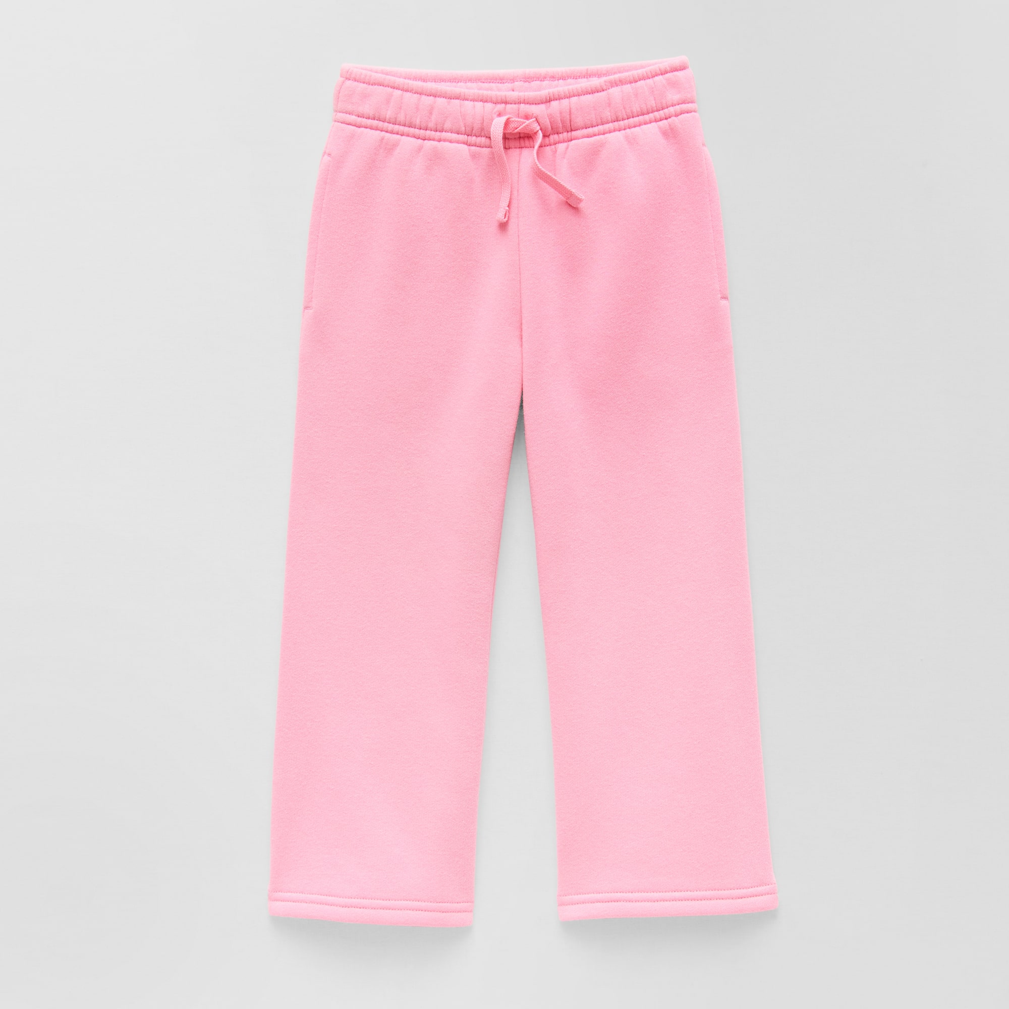 Okie Dokie Toddler & Little Girls Wide Leg Regular Fit Fleece Pull-On Pant