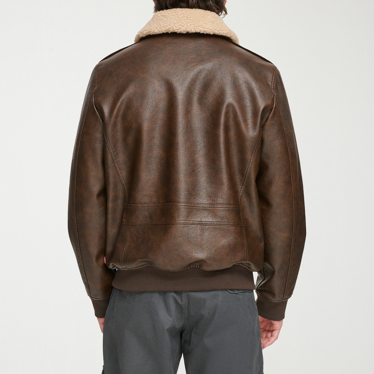 Levi's® Mens Faux Leather Midweight Jacket