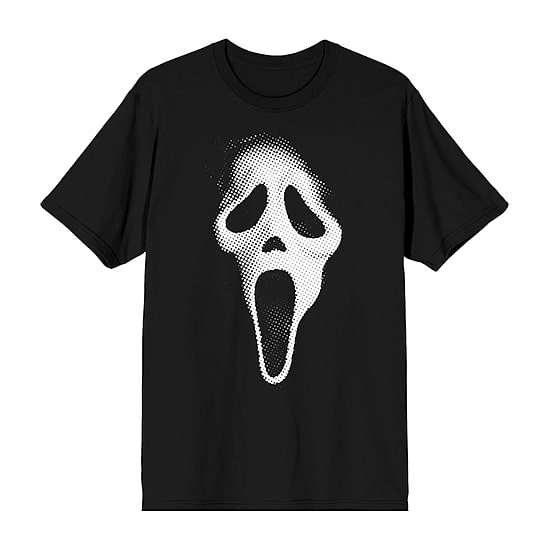 Mens Short Sleeve Ghostface Graphic T-Shirt