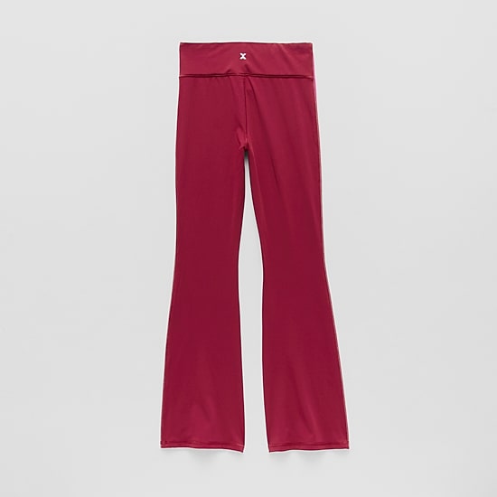Xersion Little & Big Kid Girls Quick Dry High Rise Flare Regular Fit Pull-On Pant