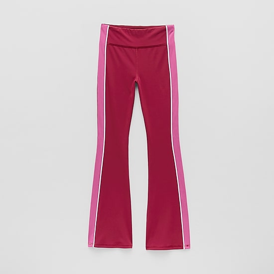 Xersion Little & Big Kid Girls Quick Dry High Rise Flare Regular Fit Pull-On Pant