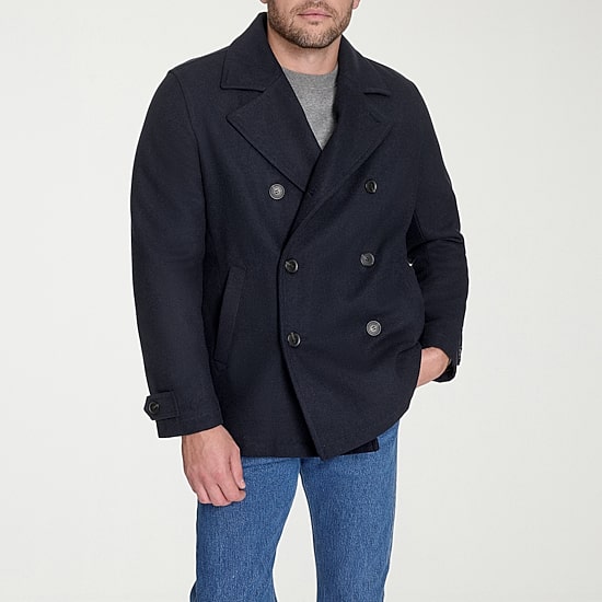 Dockers Mens Midweight Peacoat