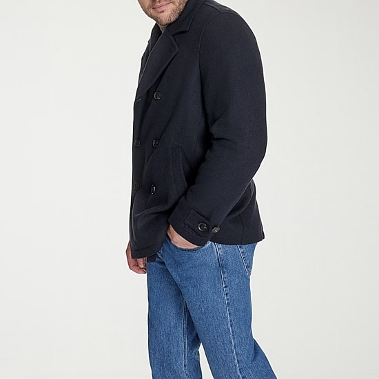 Dockers Mens Midweight Peacoat