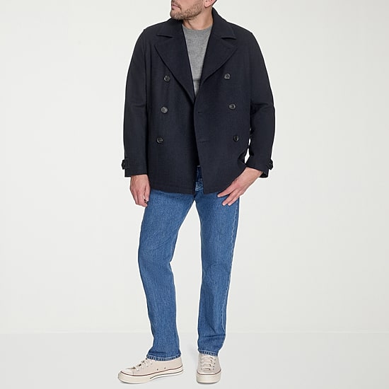 Dockers Mens Midweight Peacoat