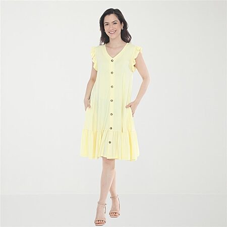 white mark dresses Women's Solid Fit and Flare Dress Women's Solid Fit and Flare