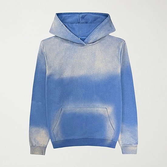 Royal Threads Mens Easy-on + Easy-off Long Sleeve Tie-Dye Hoodie