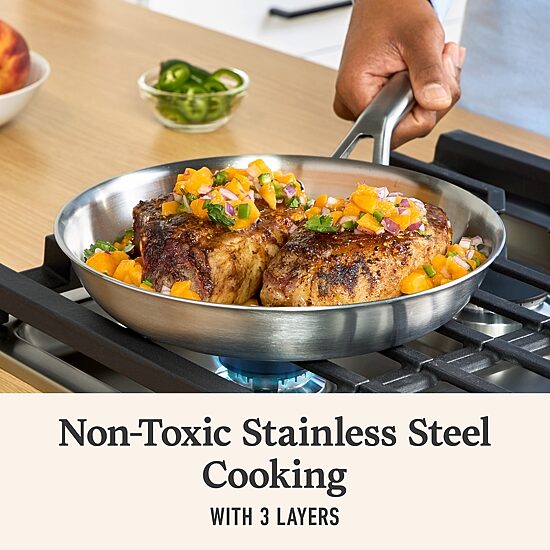 Calphalon Stainless Steel 3-pc. Cookware Set
