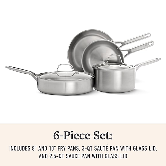 Calphalon Stainless Steel 6-pc. Cookware Set