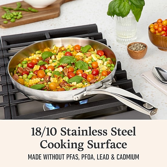 Calphalon Premier Stainless Steel 10" Frying Pan