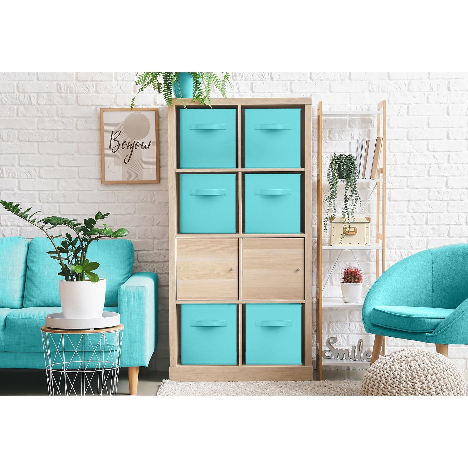 Sorbus 13" Foldable Fabric Storage Cube