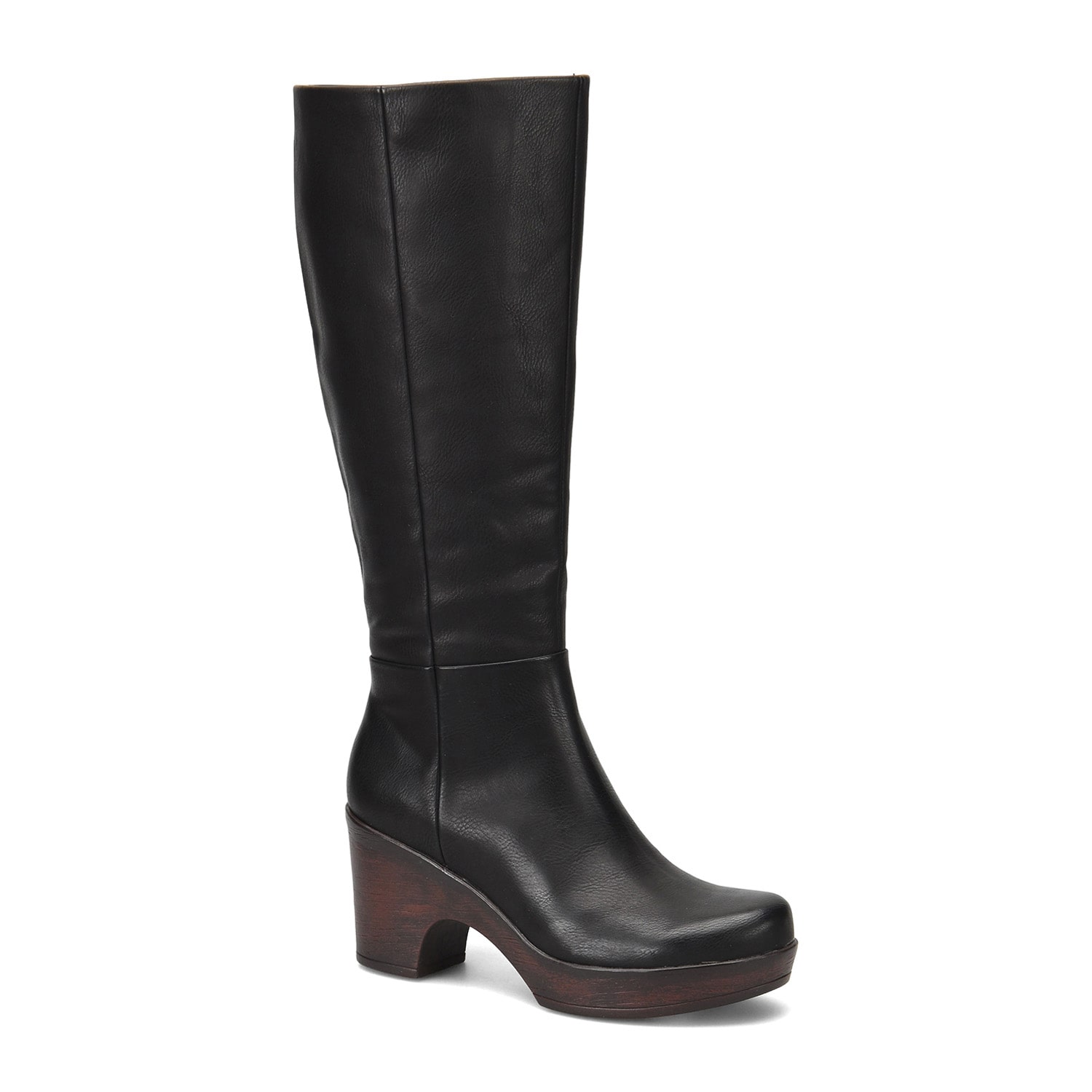BOC by Born Womens Brogan Chunky Heel Dress Boots
