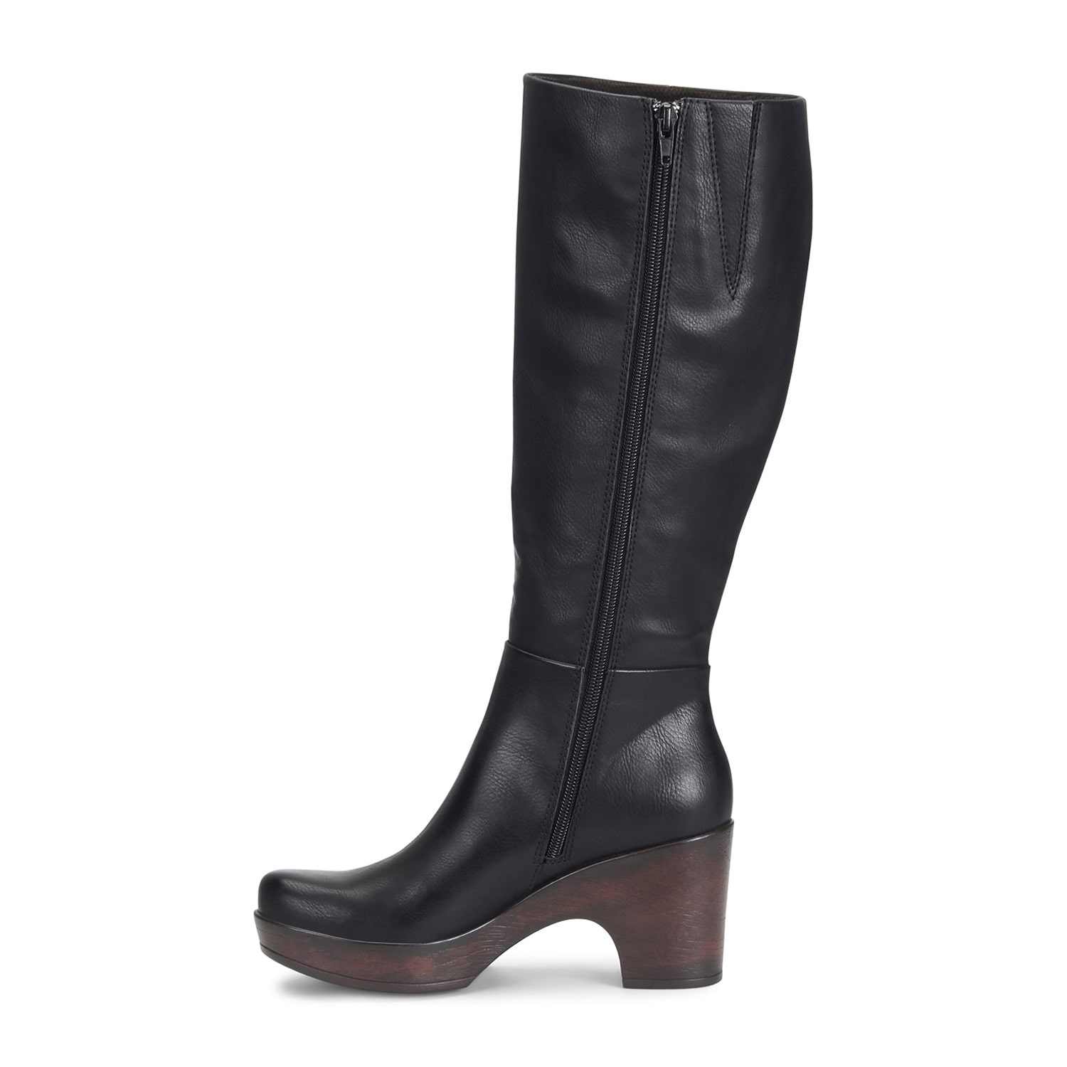 BOC by Born Womens Brogan Chunky Heel Dress Boots