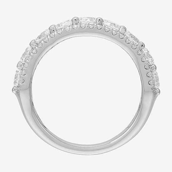 Limited Quantities! Womens 6.5MM 2 CT. T.W. Lab Grown White Diamond 14K Gold Band