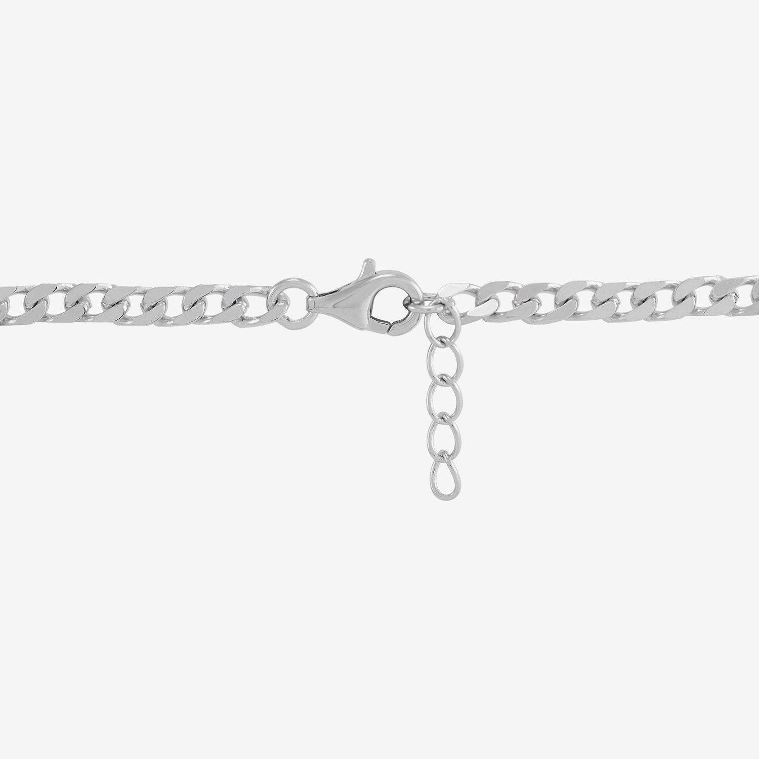 Limited Quantities! Womens Sterling Silver 7.5 Inch Solid Curb Butterfly Chain Bracelet