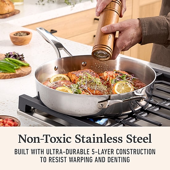 Calphalon Premier Stainless Steel 5-qt. Saute Pan