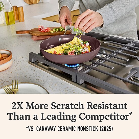 Calphalon Premier Ceramic 10" Frypan with Lid