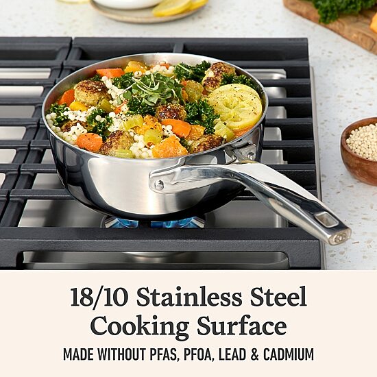 Calphalon Premier Stainless Steel 2.25-qt. Sauce Pan