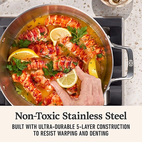 Calphalon Premier Stainless Steel 6-qt. Stockpot