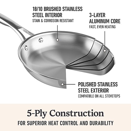 Calphalon Premier Stainless Steel 6-qt. Stockpot
