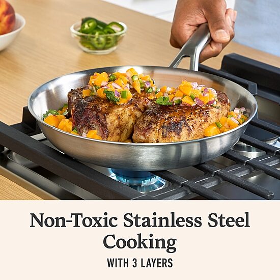 Calphalon Stainless Steel 10" Frying Pan