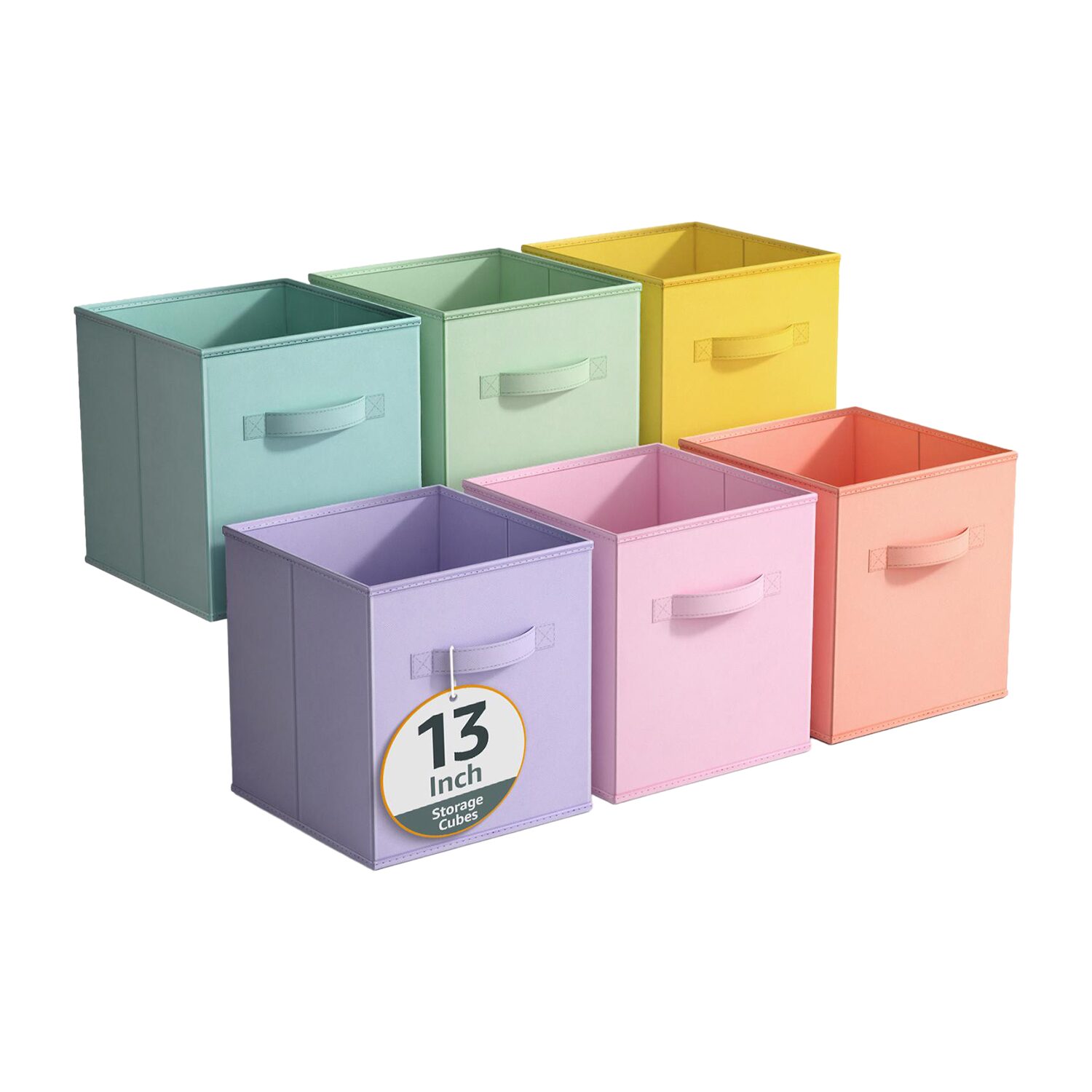 Sorbus 13" Foldable Fabric Storage Cube