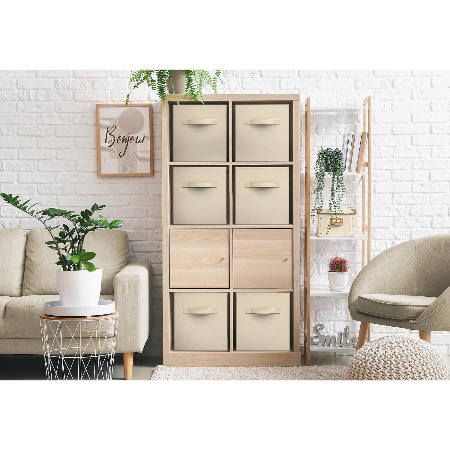 Sorbus 11" Foldable Fabric Storage Cube