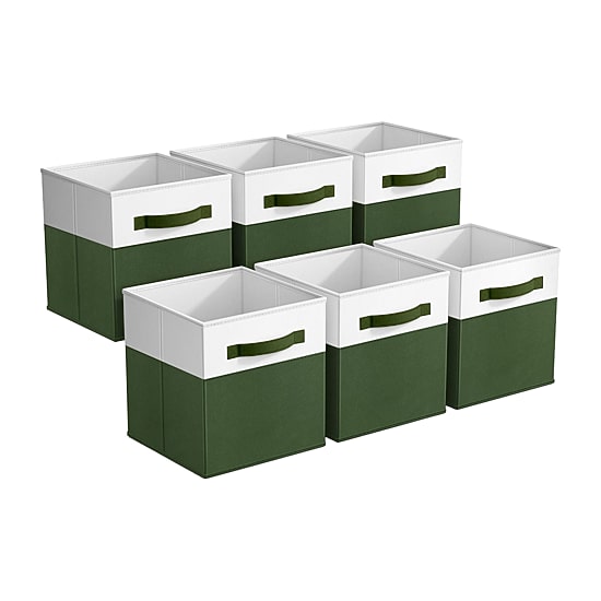 Sorbus 11" Foldable Fabric Storage Cube
