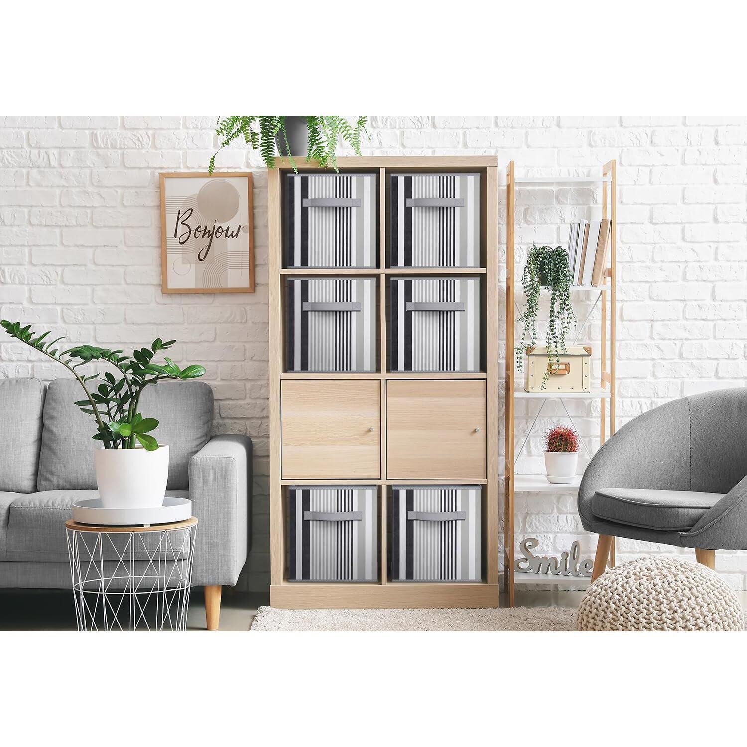 Sorbus 11" Foldable Fabric Storage Cube