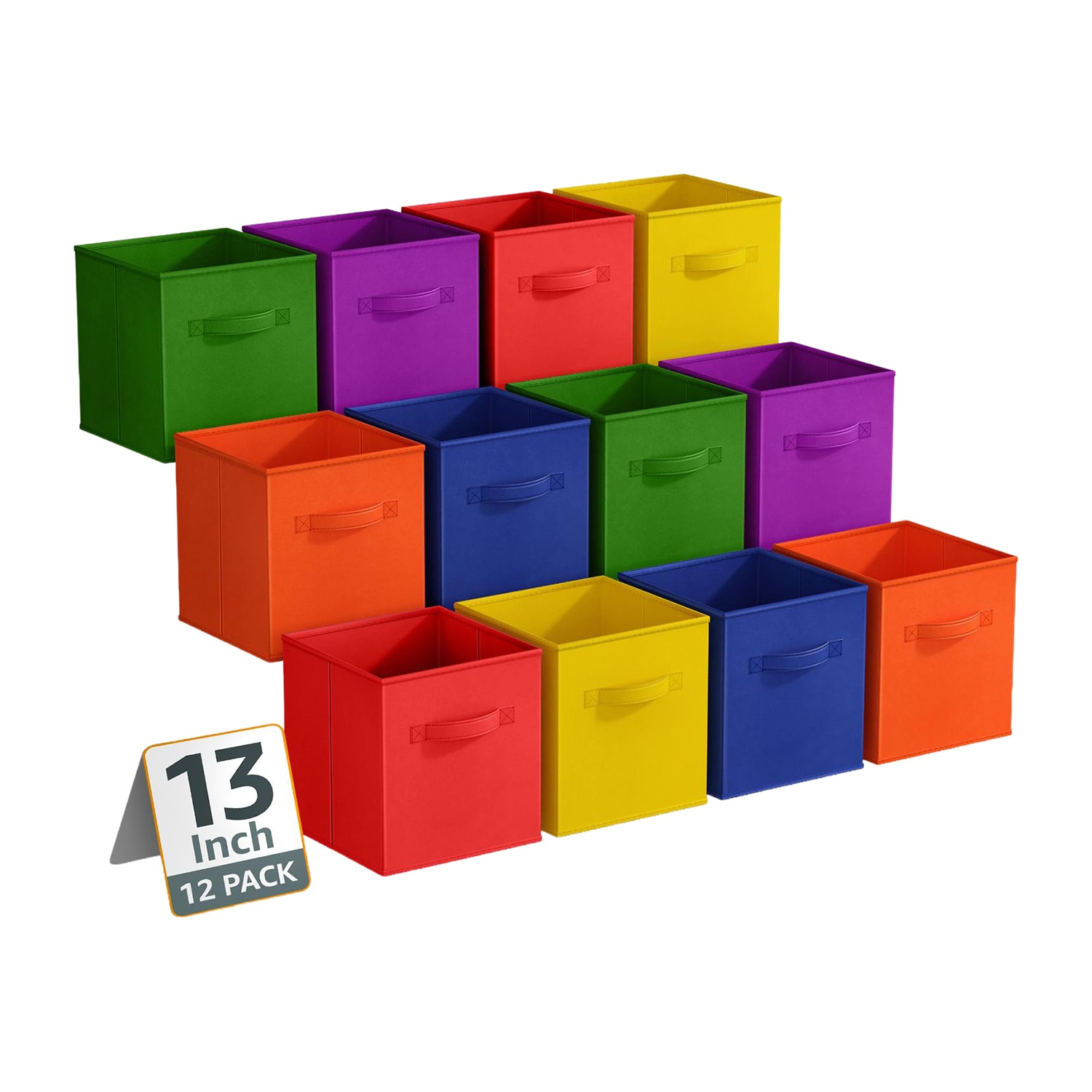 Sorbus 13" Foldable Fabric Storage Cube
