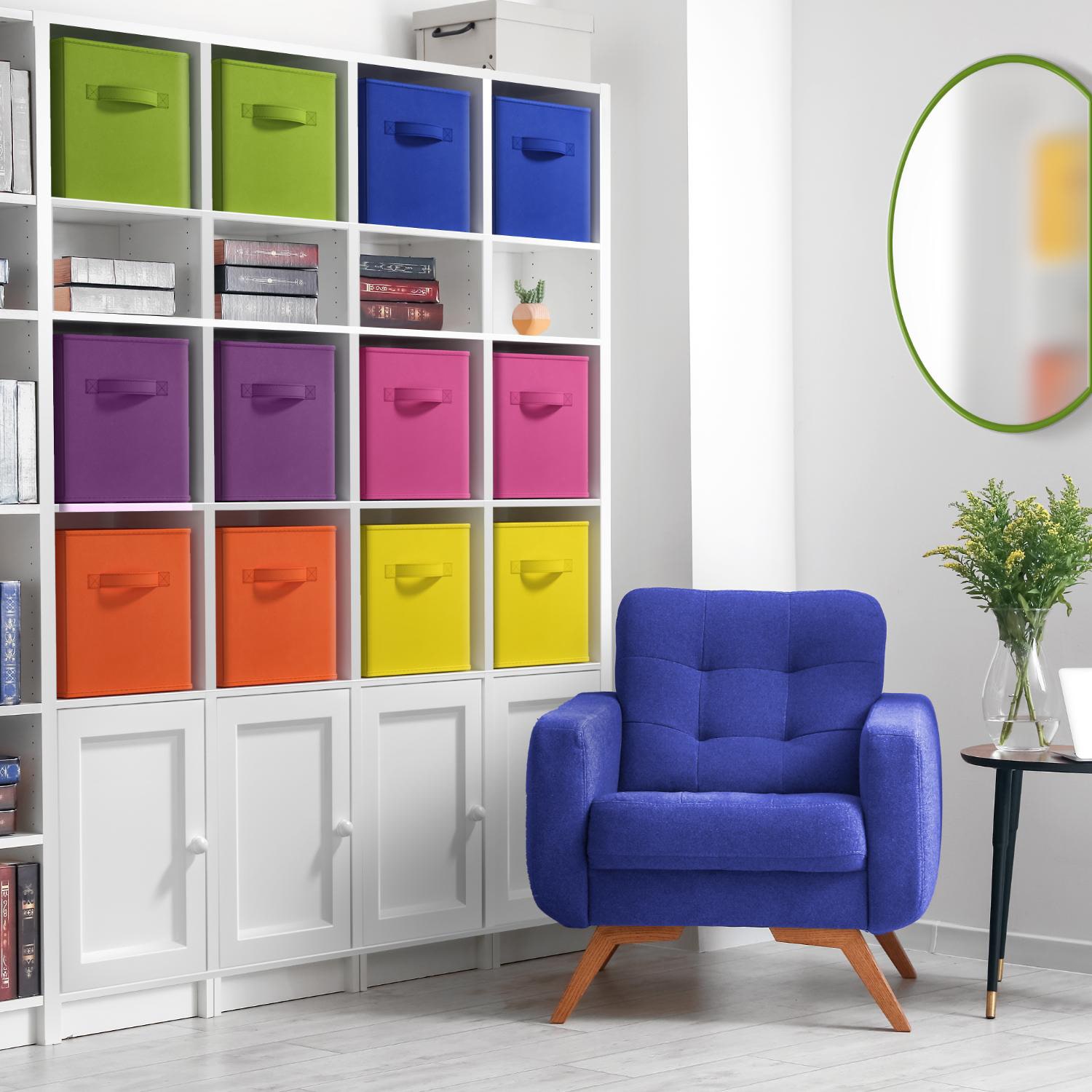 Sorbus 13" Foldable Fabric Storage Cube