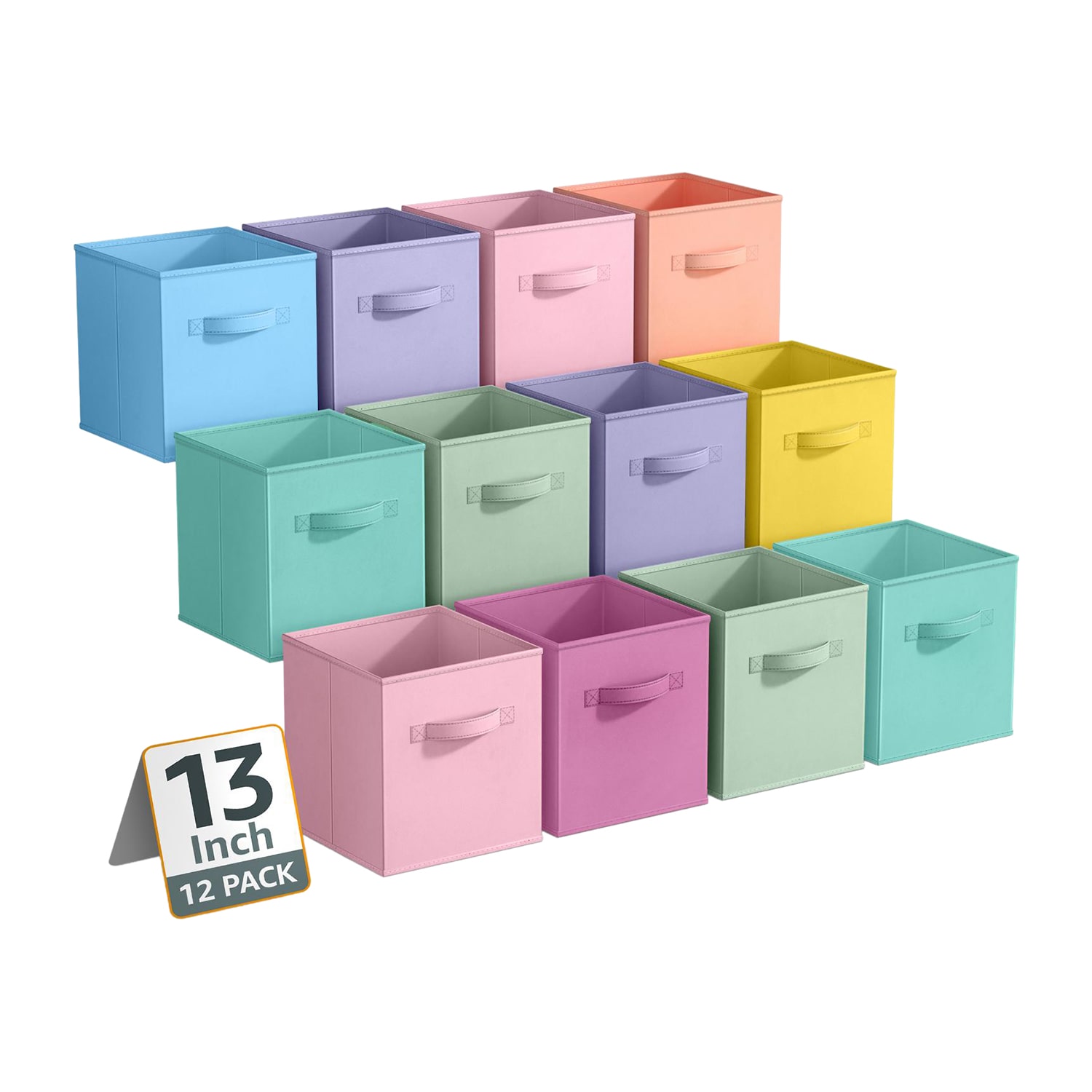 Sorbus 13" Foldable Fabric Storage Cube