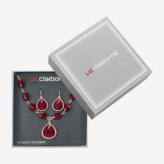 Liz Claiborne Womens 2-pc. Jewelry Set