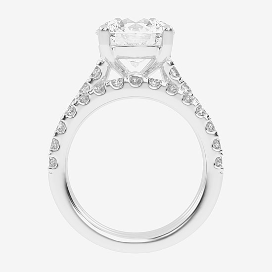 Signature By Modern Bride (G-H / Vs2-Si1) Womens 5 CT. T.W. Lab Grown White Diamond 14K Gold Round Bridal Set