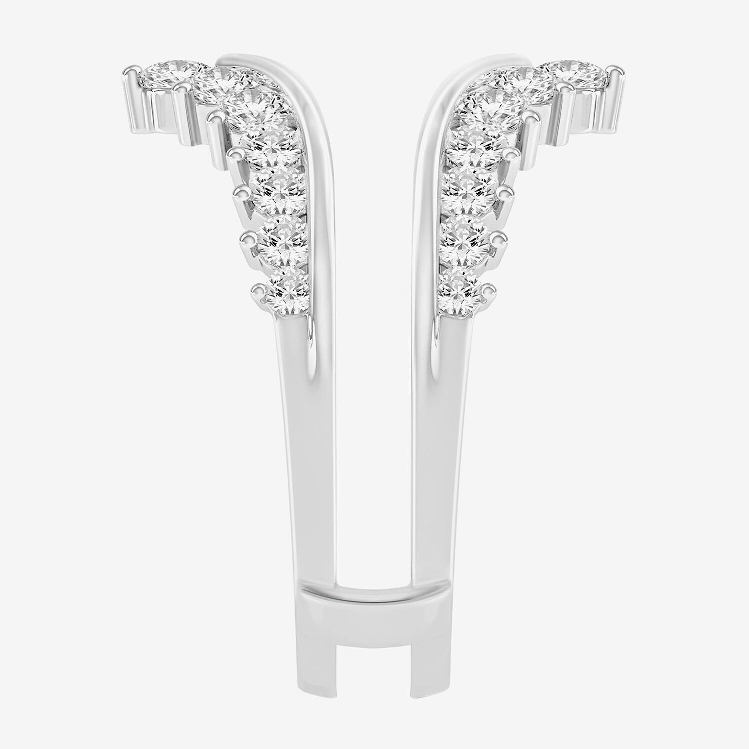 (I / Si2) Womens 1 CT. T.W. Lab Grown White Diamond 14K Gold Band